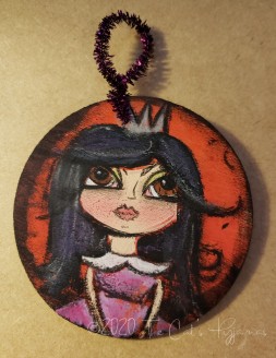 Elvira ornament